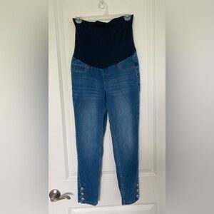Maternity Blue Jeans Size Medium